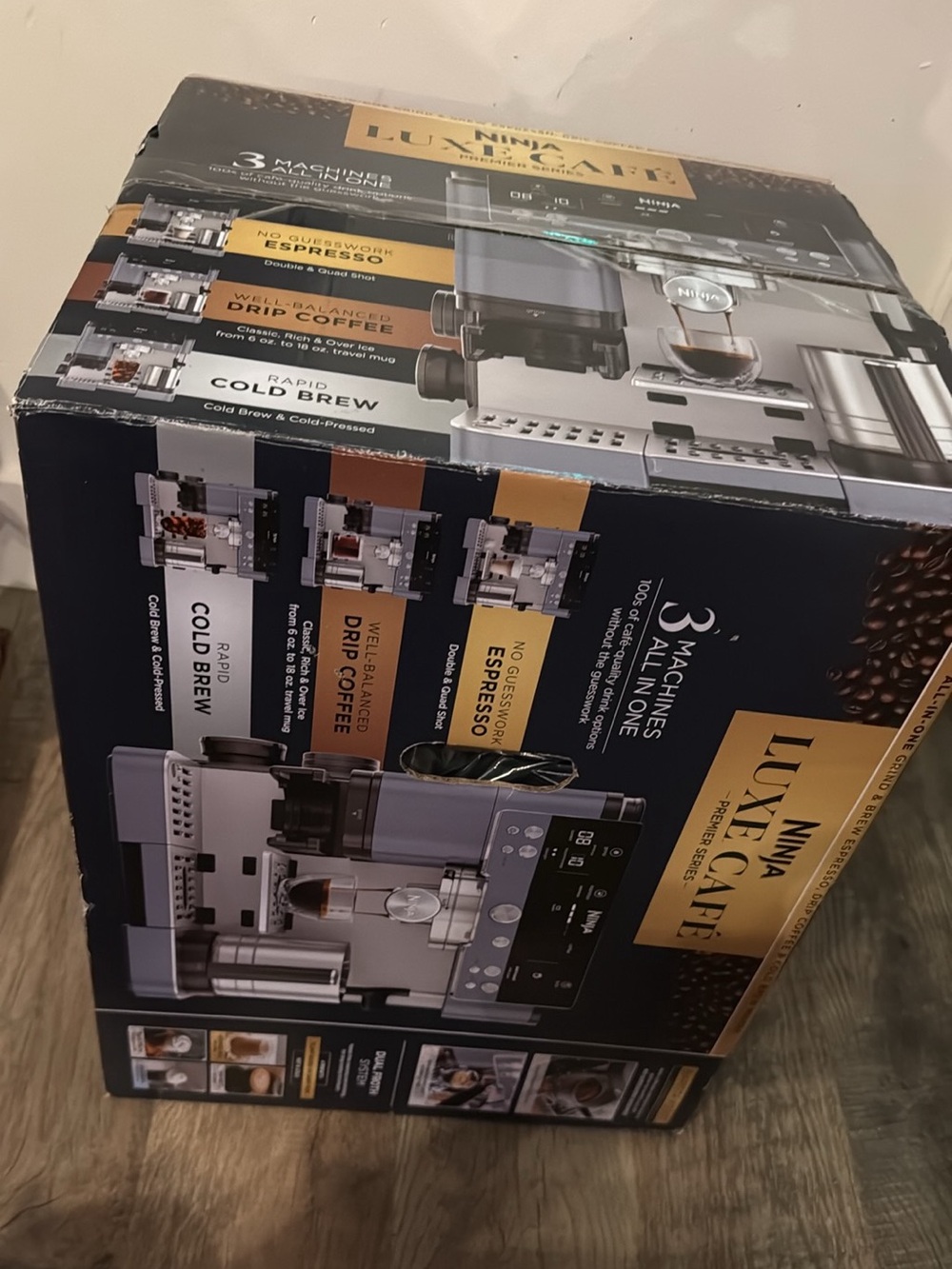 Ninja Luxe CAFE Espresso & Drip Coffee Maker – brand new